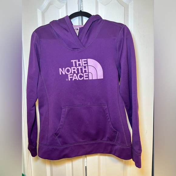 The North Face - Outdoor Athletic Women's  Purple Cozy Warm Hoodie in Size L - Picture 1 of 7